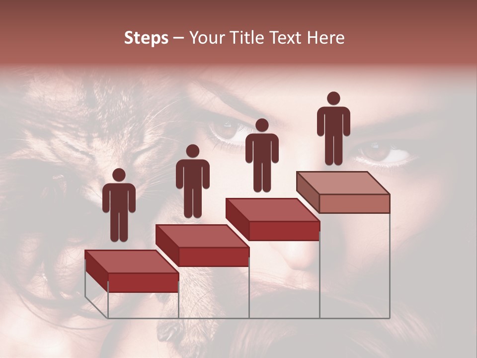 Holding Smile Friendship PowerPoint Template