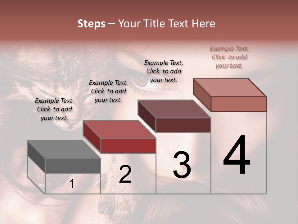 Holding Smile Friendship PowerPoint Template