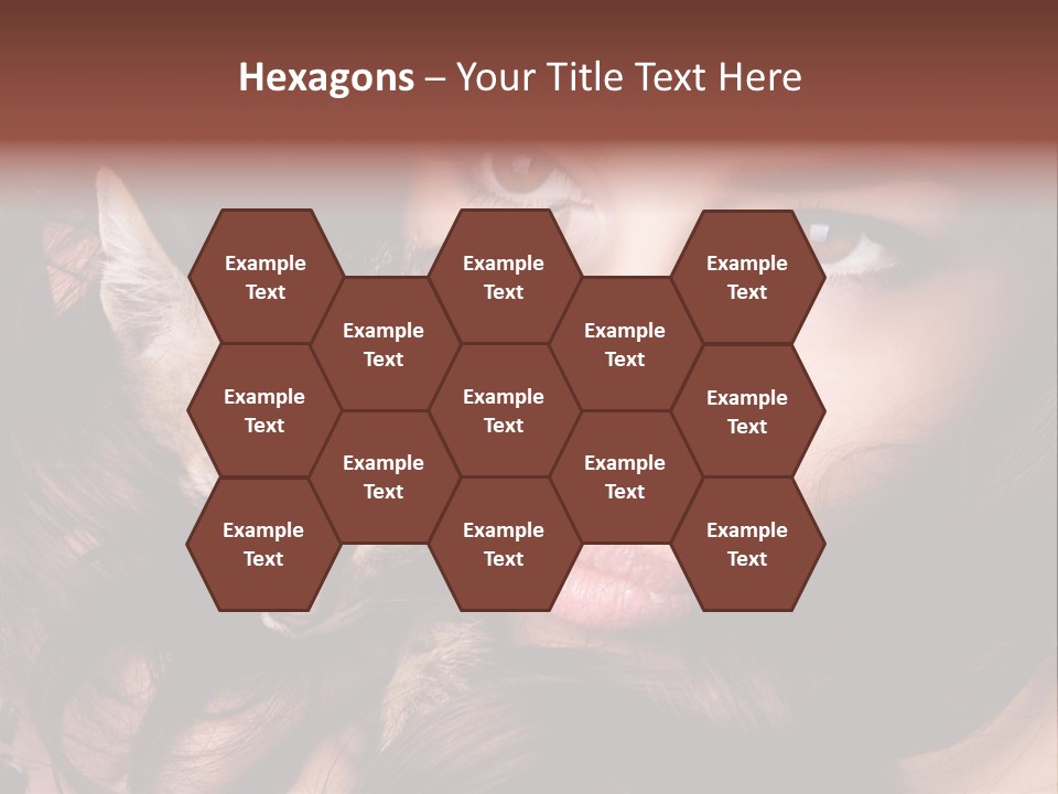 Animal Beautiful Kitten PowerPoint Template