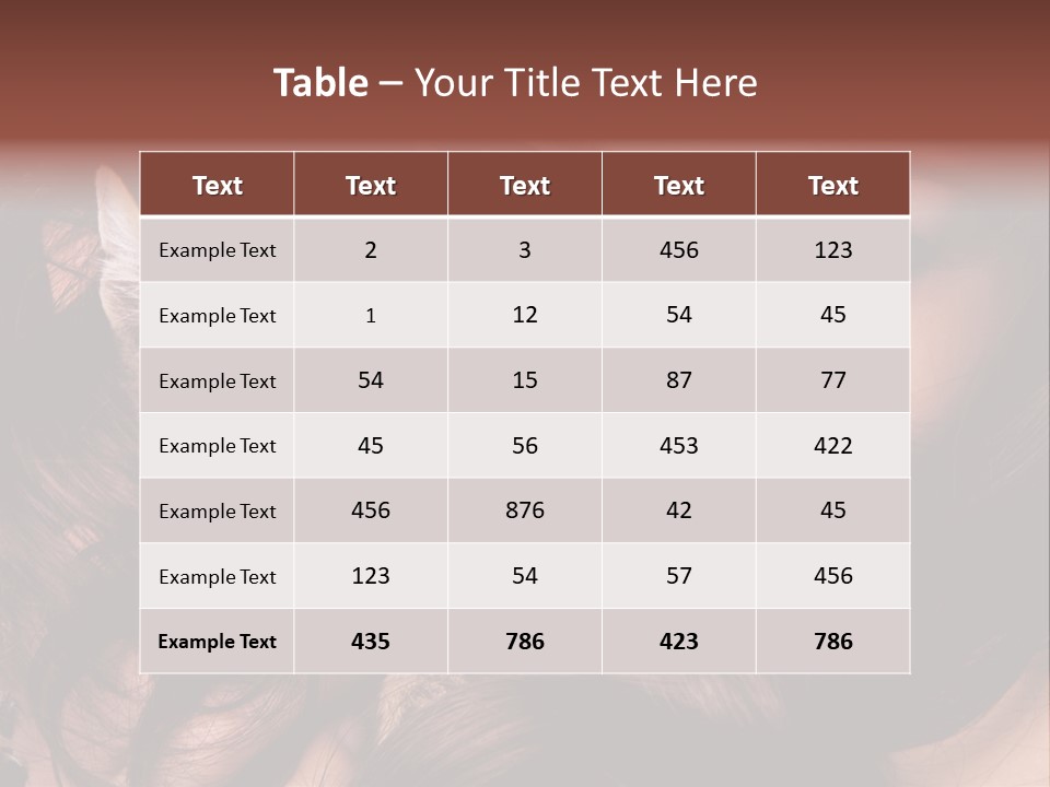 Animal Beautiful Kitten PowerPoint Template