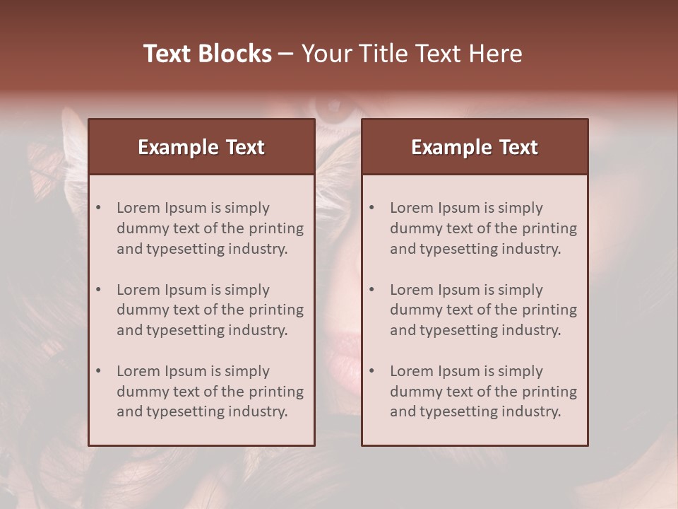 Animal Beautiful Kitten PowerPoint Template