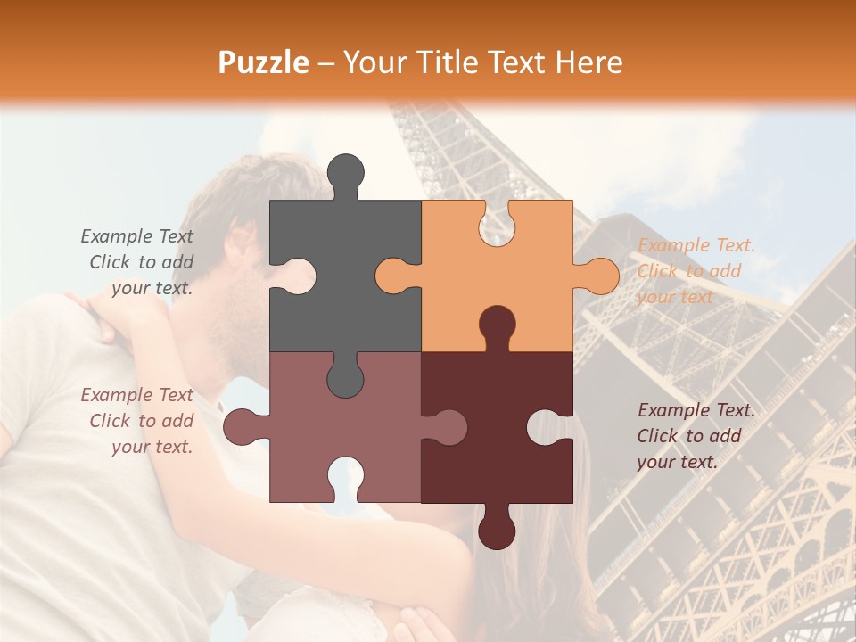 Traveler Person Honeymoon PowerPoint Template