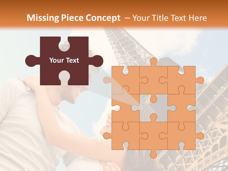 Traveler Person Honeymoon PowerPoint Template