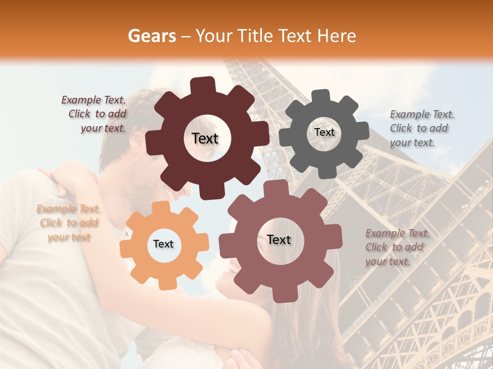 Traveler Person Honeymoon PowerPoint Template