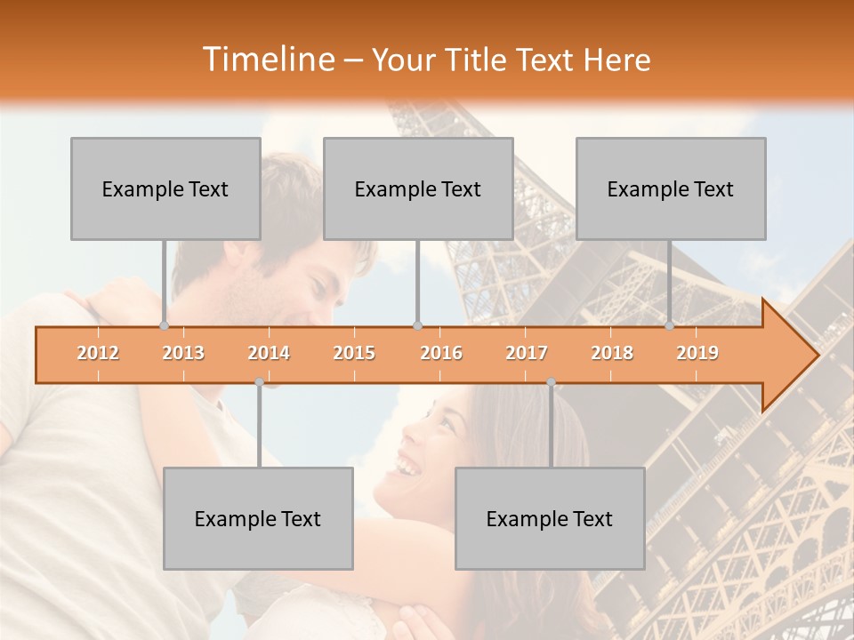 Traveler Person Honeymoon PowerPoint Template