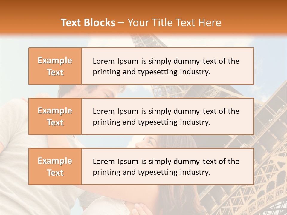 Traveler Person Honeymoon PowerPoint Template