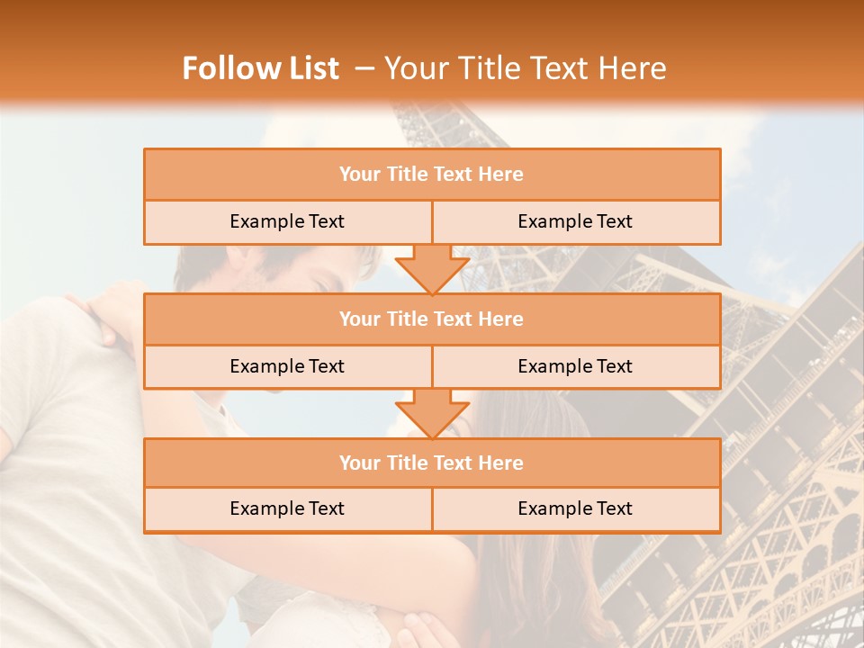 Traveler Person Honeymoon PowerPoint Template