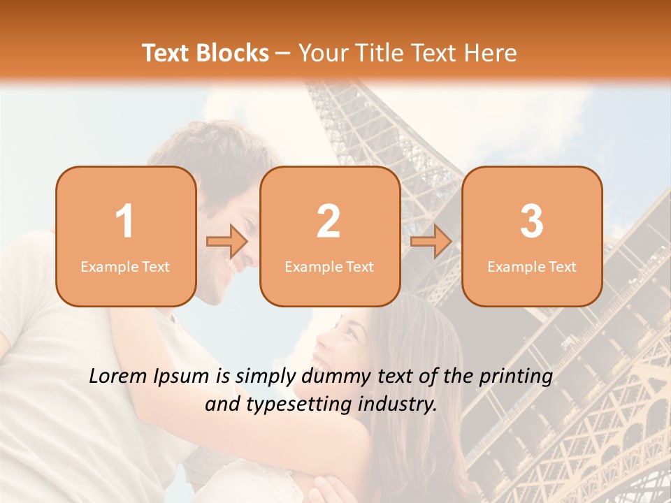 Traveler Person Honeymoon PowerPoint Template