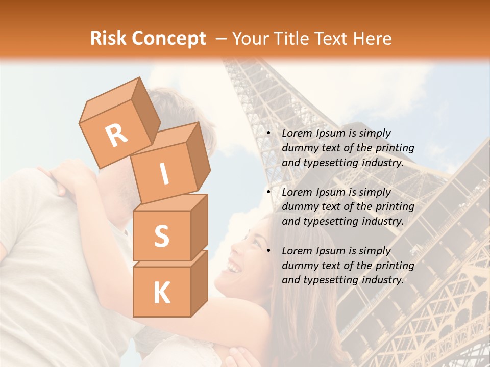 Traveler Person Honeymoon PowerPoint Template