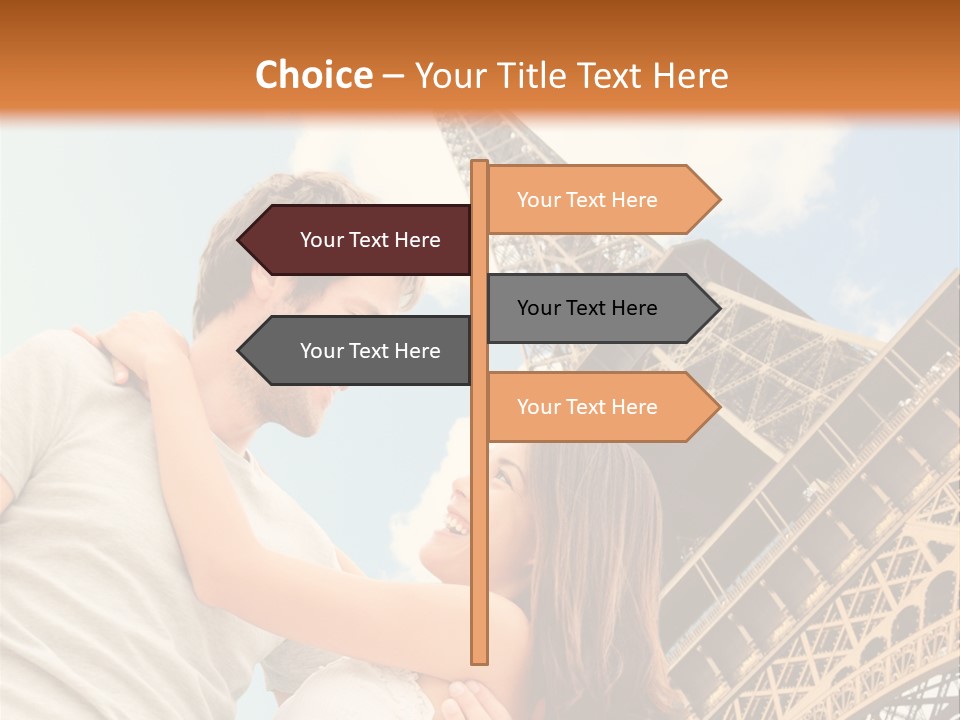 Traveler Person Honeymoon PowerPoint Template