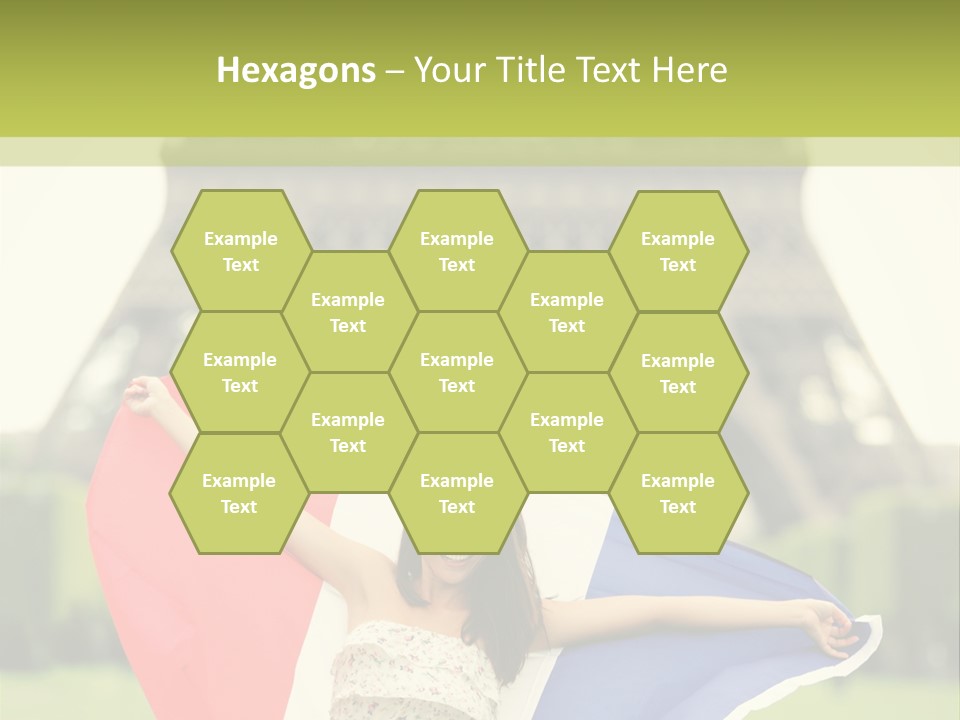 Tour Young Eiffel PowerPoint Template