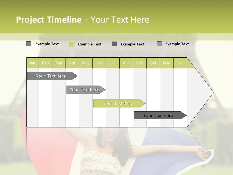 Tour Young Eiffel PowerPoint Template