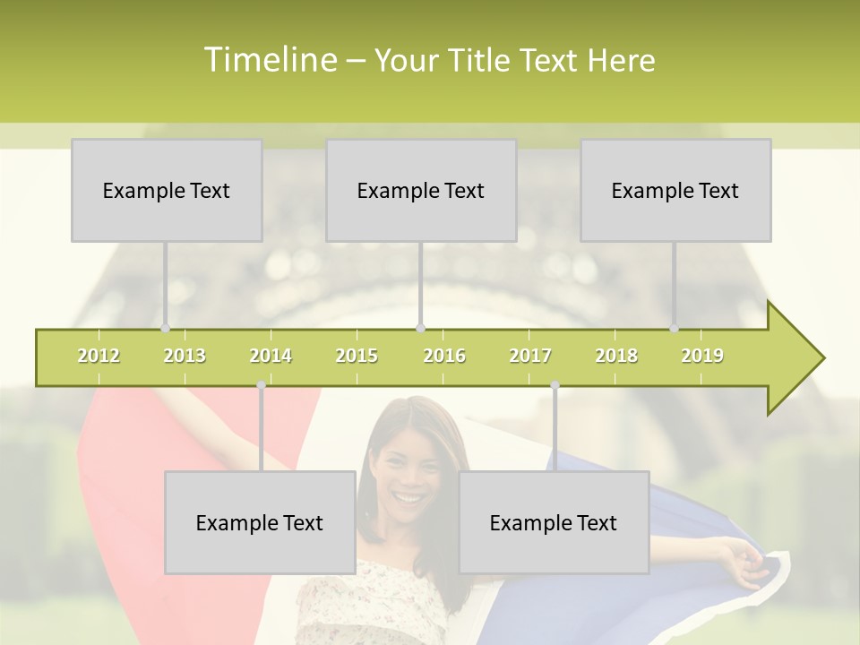 Tour Young Eiffel PowerPoint Template