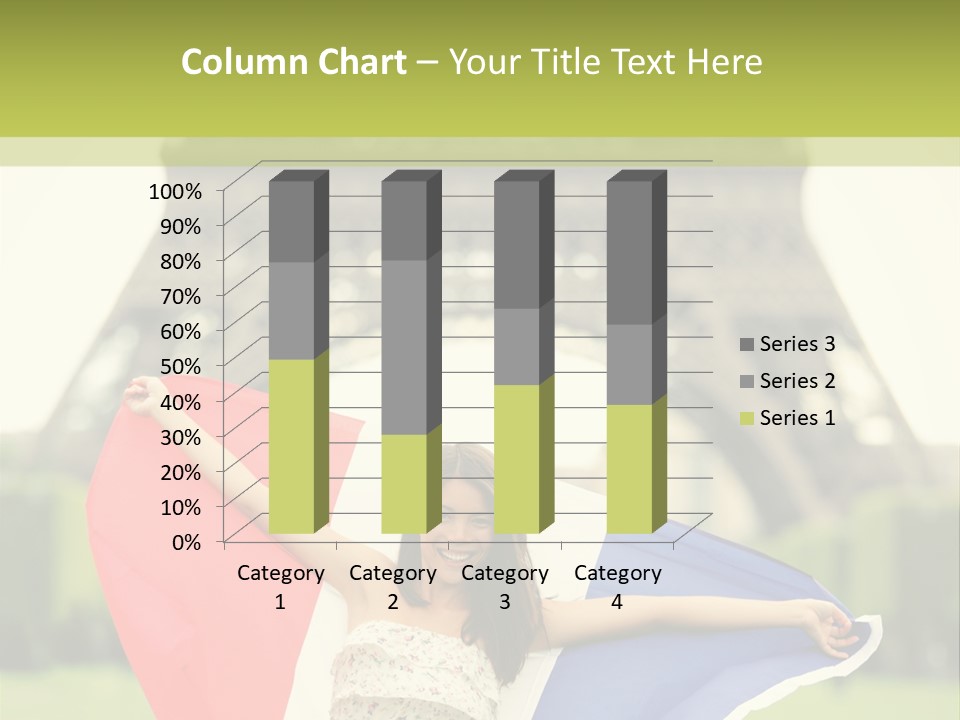 Tour Young Eiffel PowerPoint Template