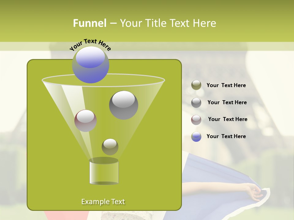 Tour Young Eiffel PowerPoint Template