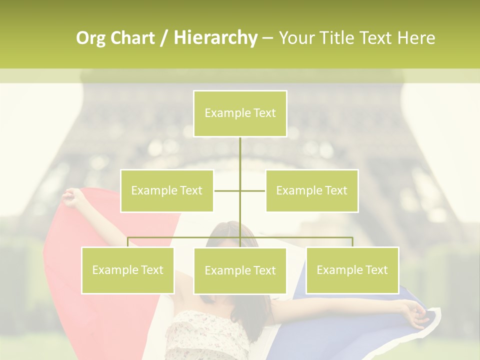 Tour Young Eiffel PowerPoint Template