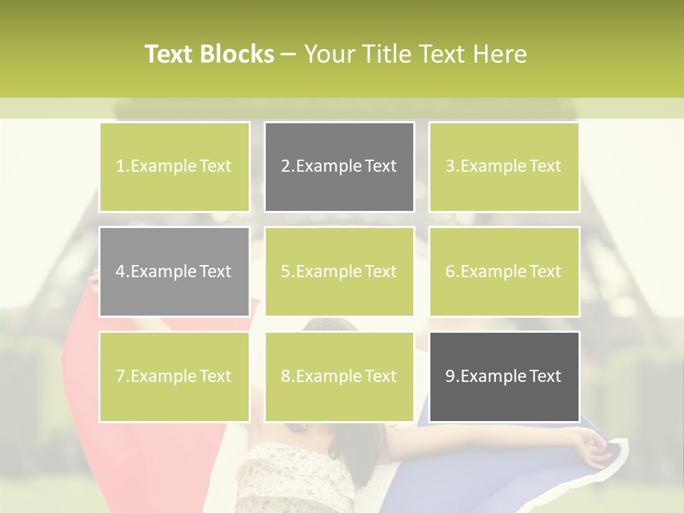 Tour Young Eiffel PowerPoint Template