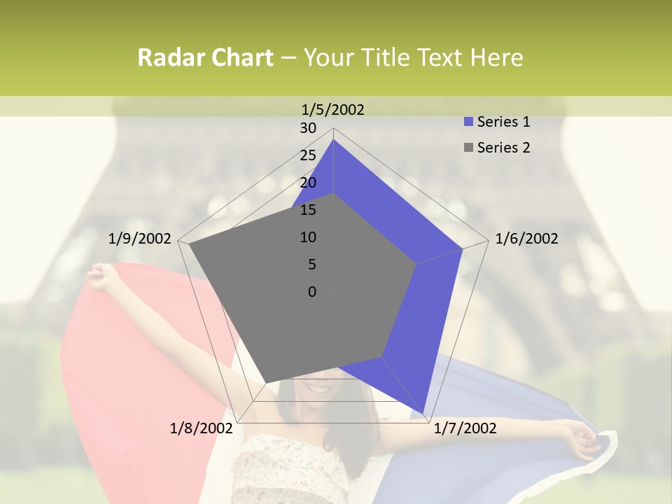 Tour Young Eiffel PowerPoint Template