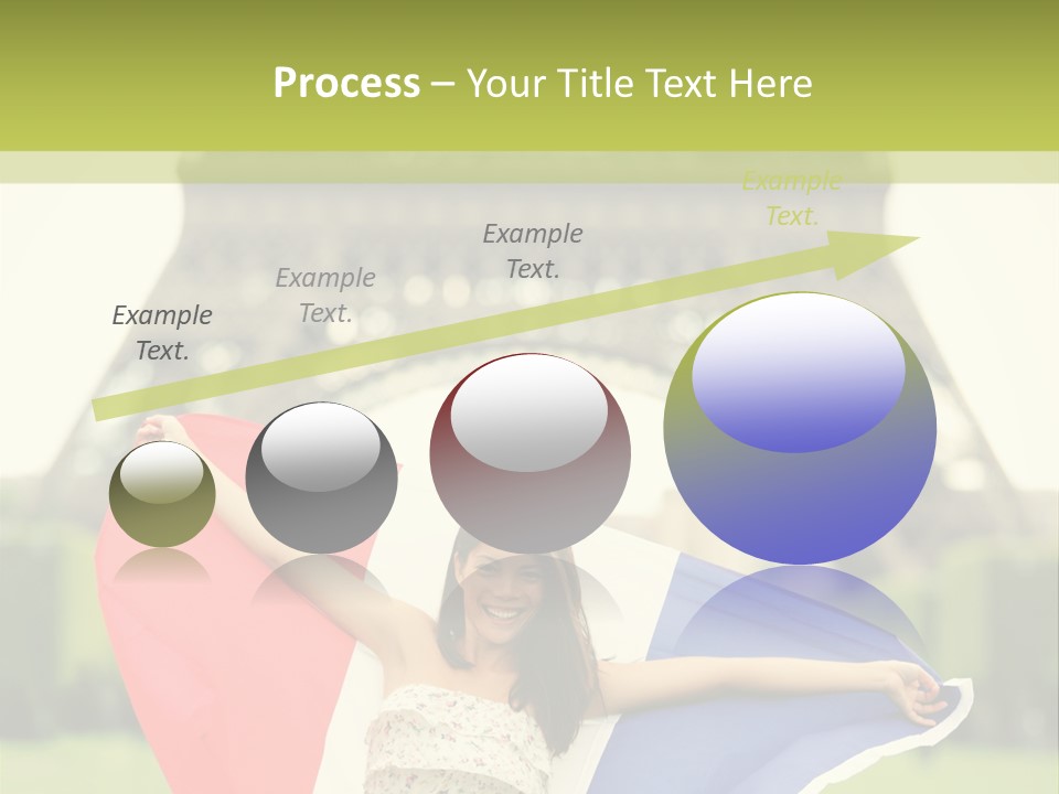 Tour Young Eiffel PowerPoint Template