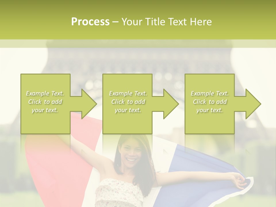 Tour Young Eiffel PowerPoint Template