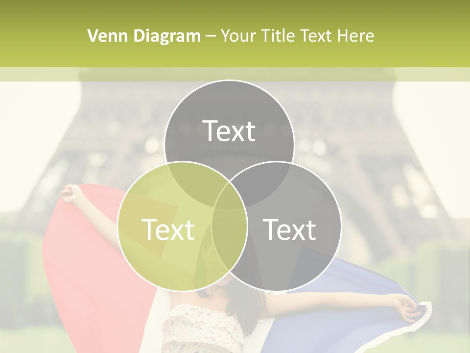 Tour Young Eiffel PowerPoint Template