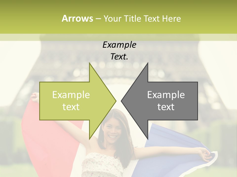 Tour Young Eiffel PowerPoint Template