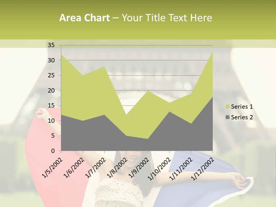 Tour Young Eiffel PowerPoint Template