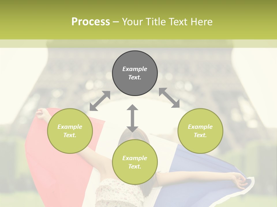 Tour Young Eiffel PowerPoint Template