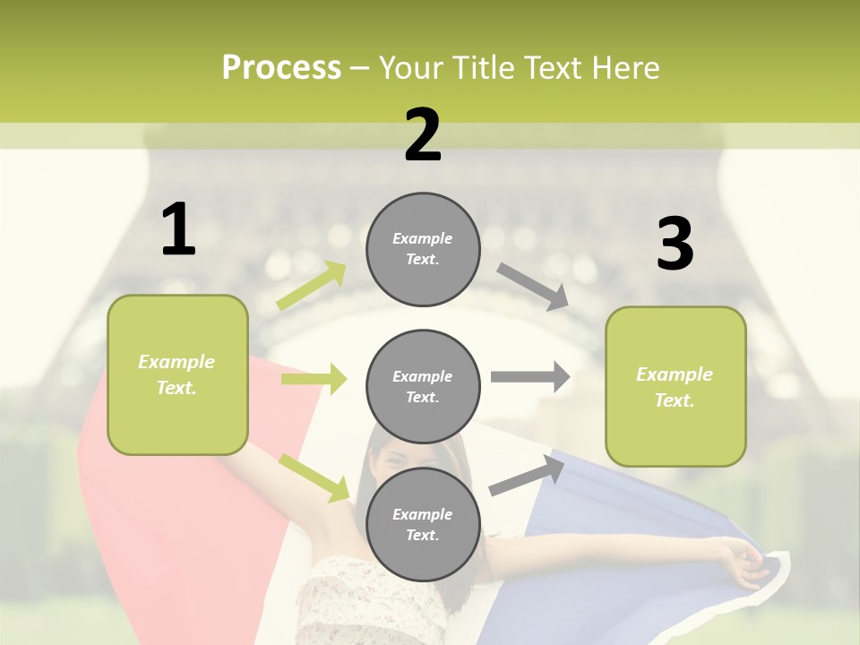 Tour Young Eiffel PowerPoint Template