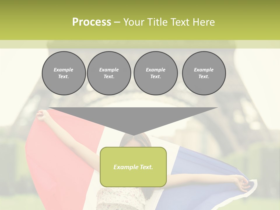 Tour Young Eiffel PowerPoint Template