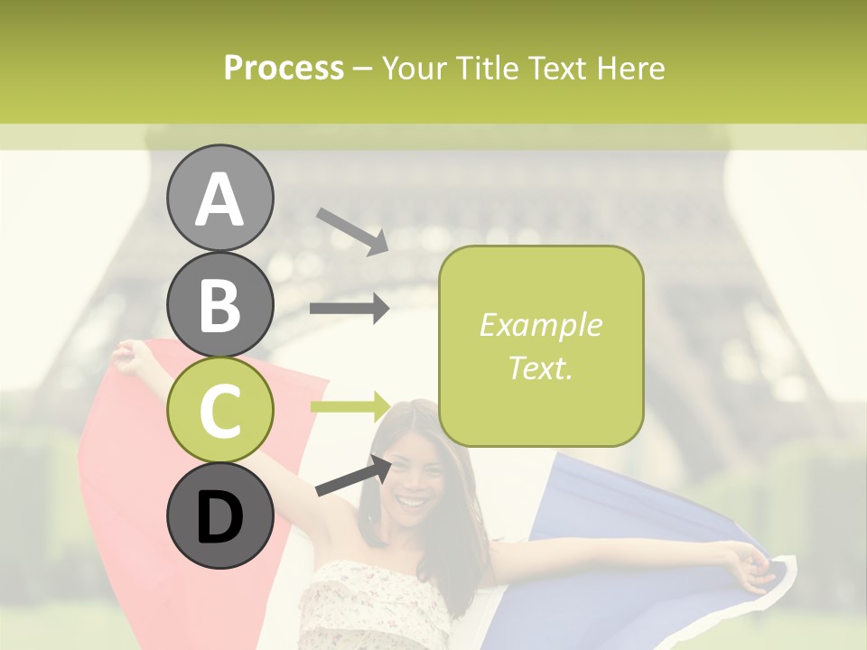 Tour Young Eiffel PowerPoint Template