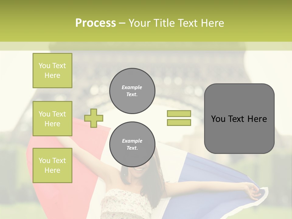 Tour Young Eiffel PowerPoint Template