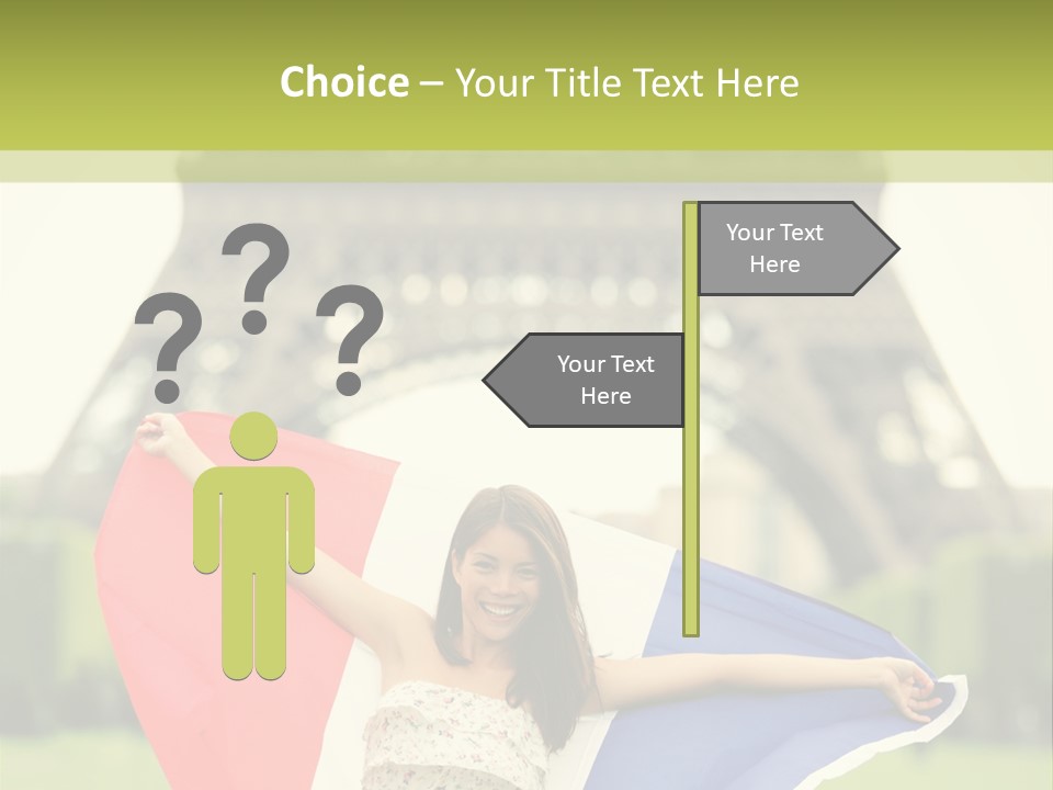 Tour Young Eiffel PowerPoint Template