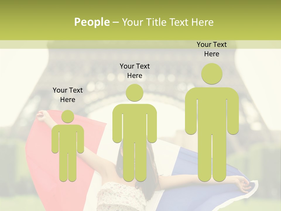 Tour Young Eiffel PowerPoint Template