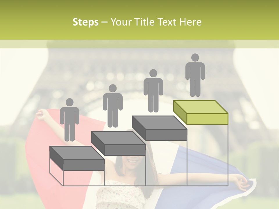 Tour Young Eiffel PowerPoint Template