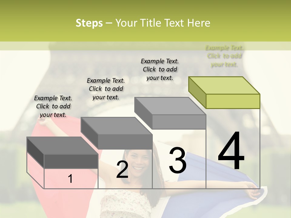 Tour Young Eiffel PowerPoint Template