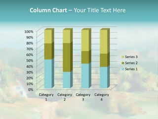 Seasson Oil Green PowerPoint Template