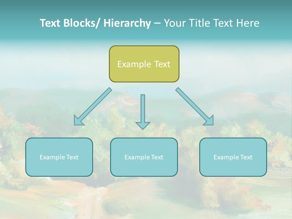 Seasson Oil Green PowerPoint Template