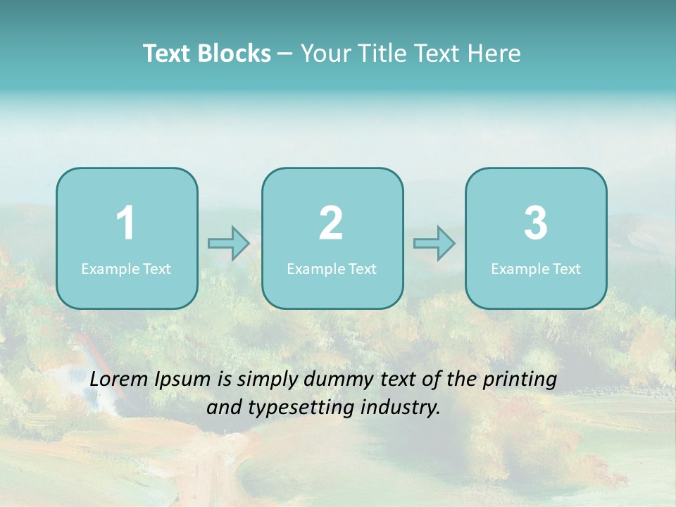 Seasson Oil Green PowerPoint Template