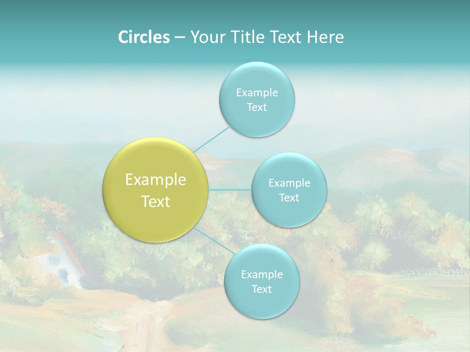 Seasson Oil Green PowerPoint Template