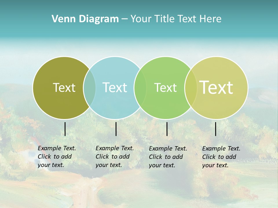Seasson Oil Green PowerPoint Template