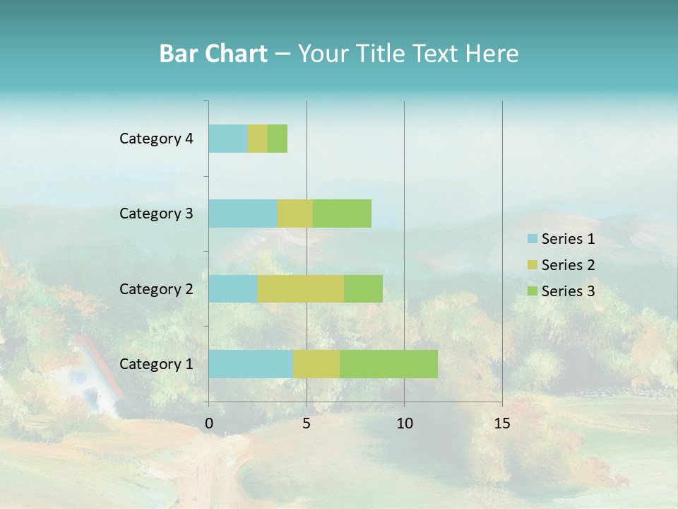 Seasson Oil Green PowerPoint Template