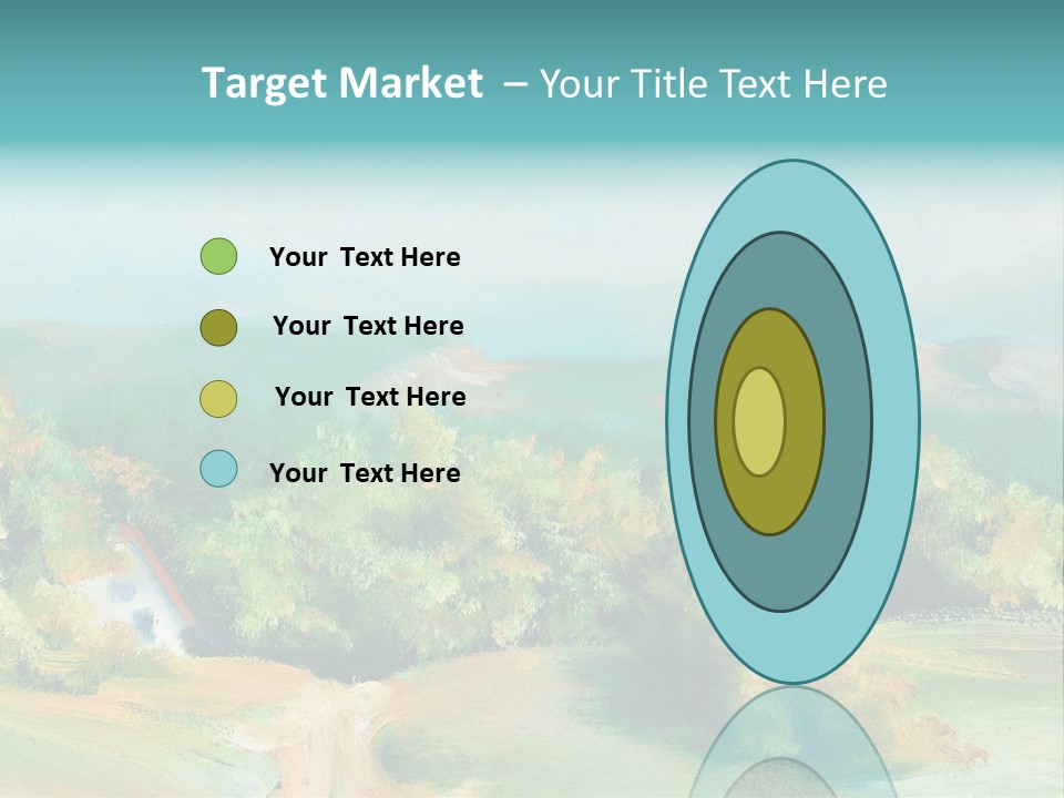 Seasson Oil Green PowerPoint Template