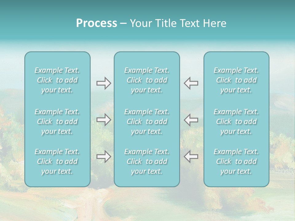 Seasson Oil Green PowerPoint Template