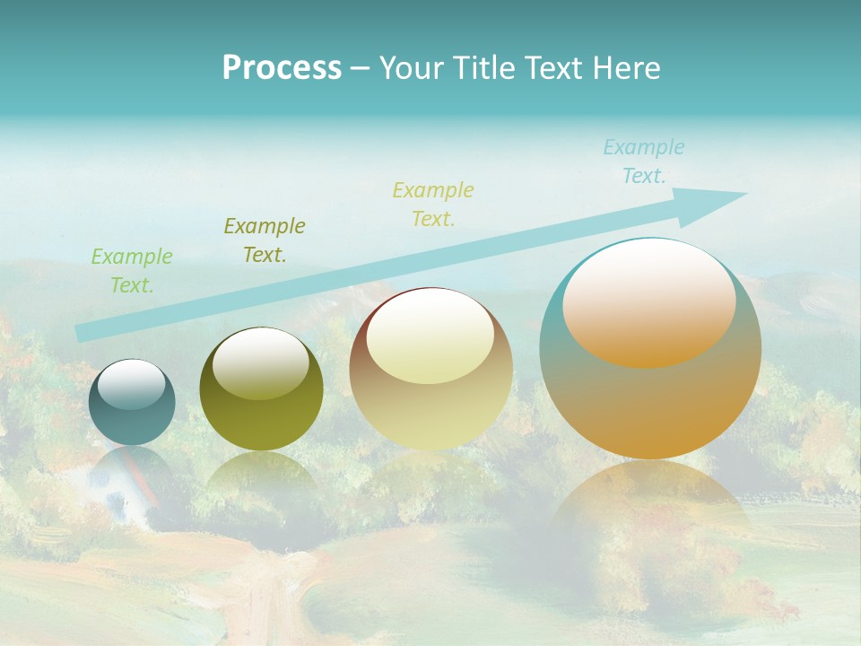 Seasson Oil Green PowerPoint Template