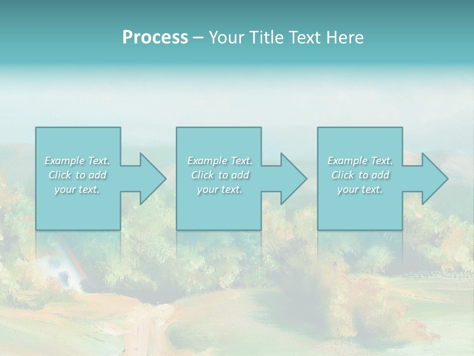 Seasson Oil Green PowerPoint Template