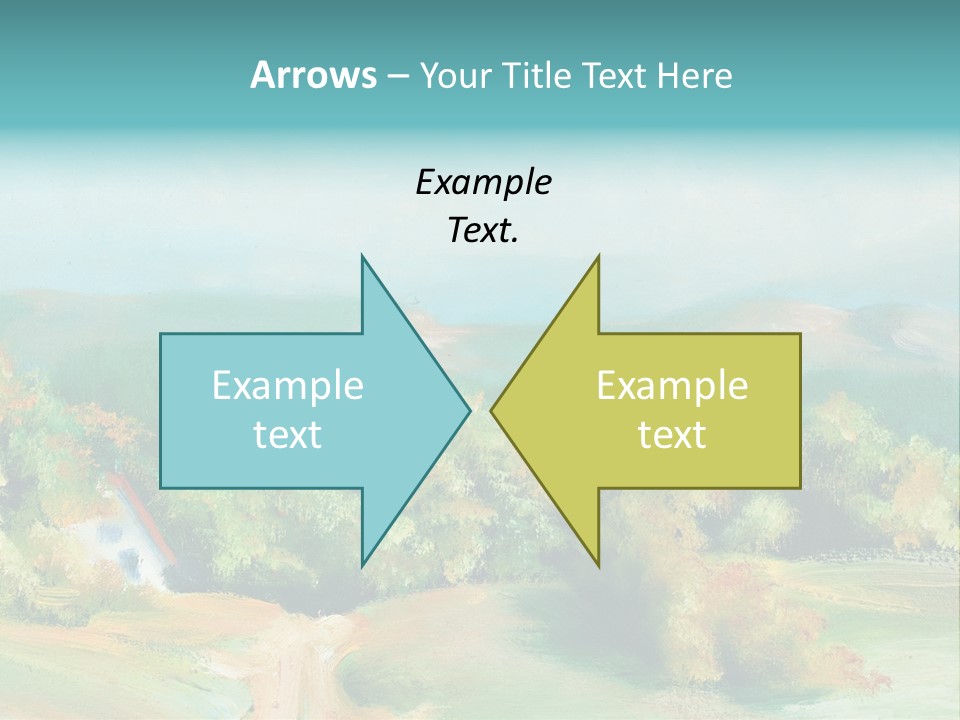 Seasson Oil Green PowerPoint Template