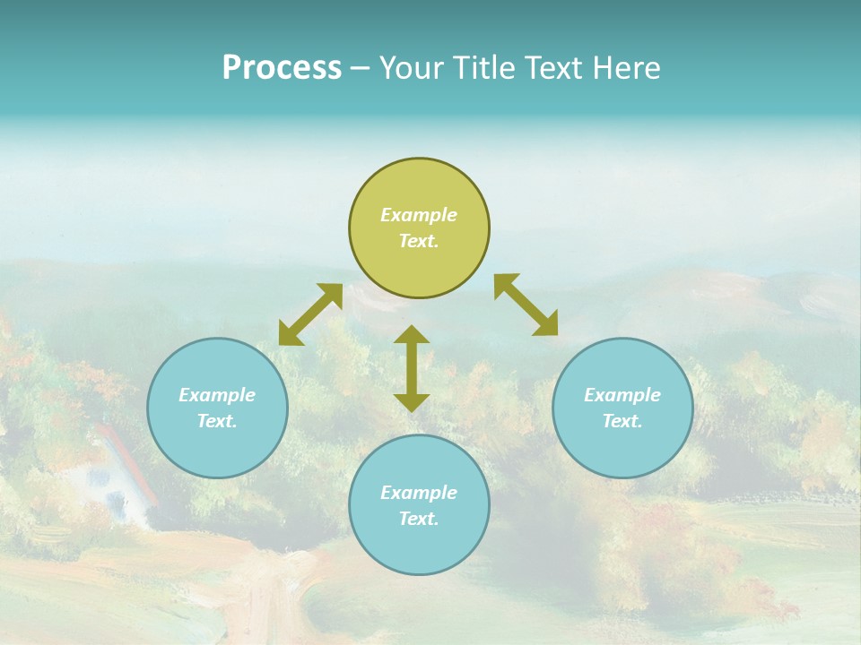 Seasson Oil Green PowerPoint Template
