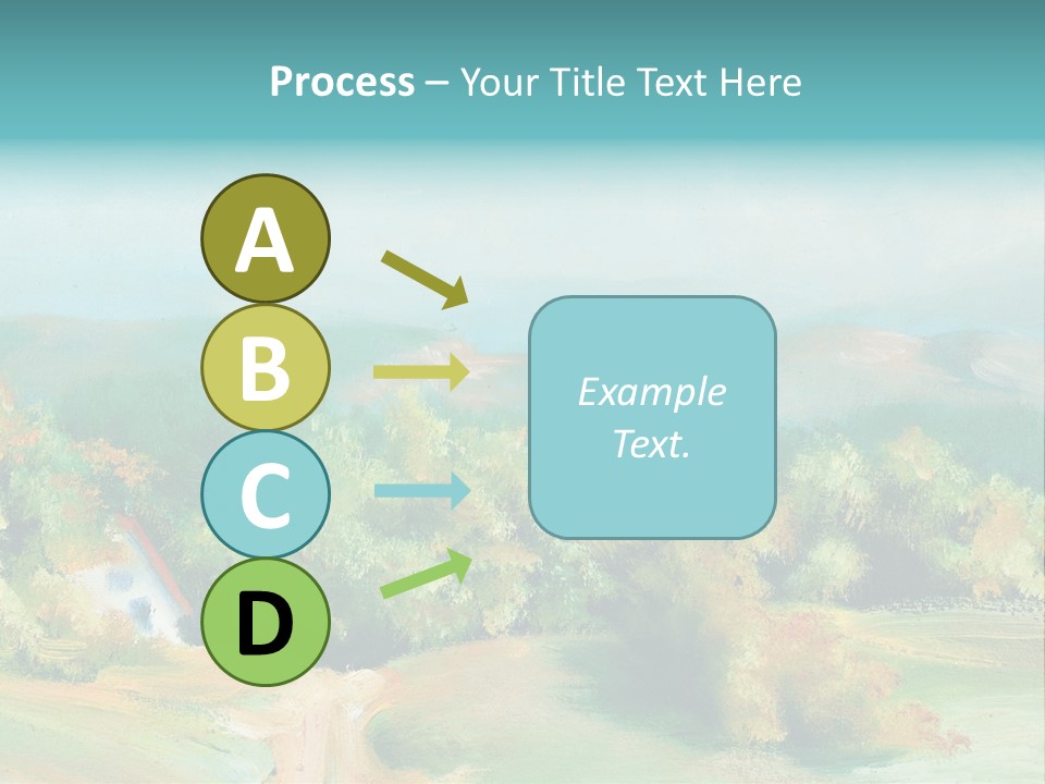 Seasson Oil Green PowerPoint Template