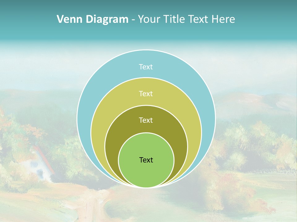 Seasson Oil Green PowerPoint Template